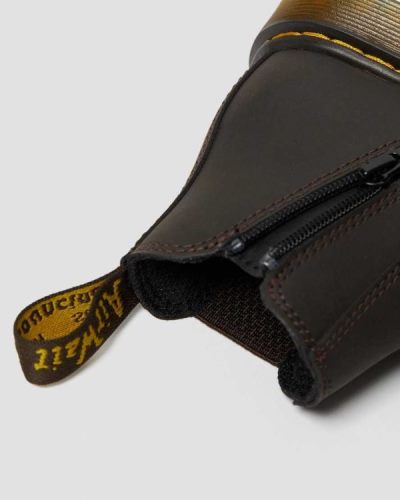 Botas Chelsea Dr Martens Toddler 2976 Wildhorse Cuero Para Niños DR6974E